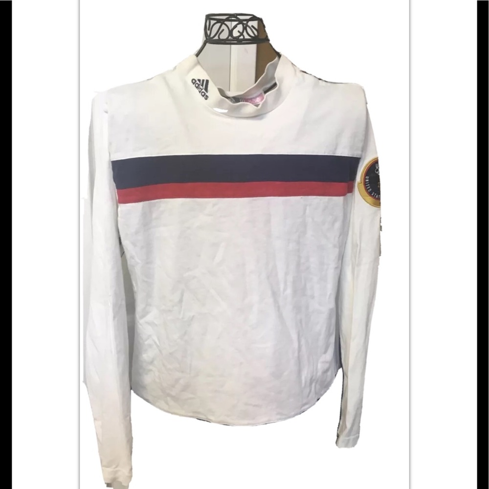 Adidas Olympics 2000 Made in USA Long Tee Sz L